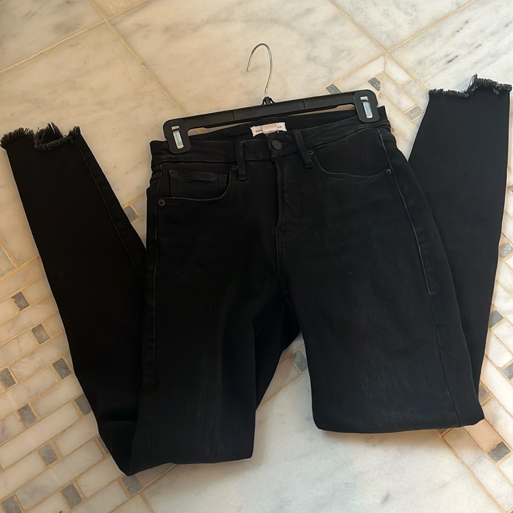 Good American Black jeans size 2